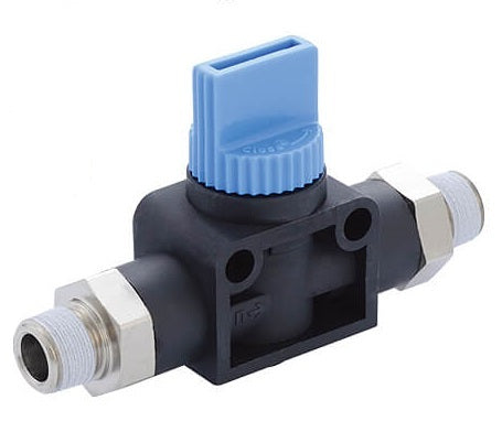 R1/4" -R1/4" 3/2-Way Shut-Off Hand Valve