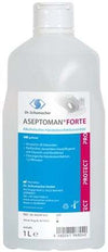 Hand Disinfectant 1L Euro Bottle ASEPTOMAN FORTE