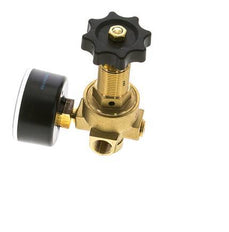 Water & Air Pressure Reducer Brass G1/4'' 2.5 l/min 0.5-6 bar/7-87psi