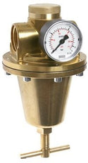 Water & Air Pressure Reducer Brass G1 1/2'' 56 l/min 0.5-10 bar/7-145psi
