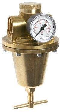 Water & Air Pressure Reducer Brass G1 1/2'' 56 l/min 0.5-6 bar/7-87psi