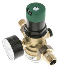 Filter Pressure Reducer Brass R1/2'' 40 l/min 1.5-6 bar/22-87psi Drinking Water
