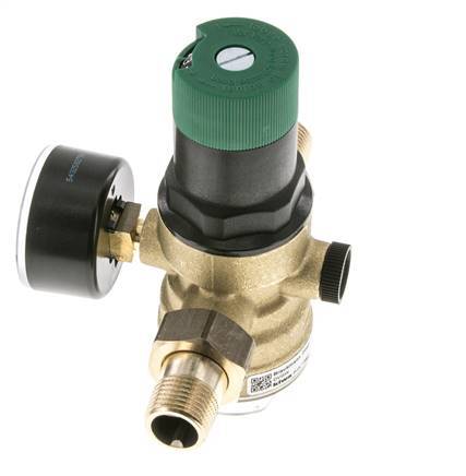 Filter Pressure Reducer Brass R1/2'' 40 l/min 1.5-6 bar/22-87psi Drinking Water