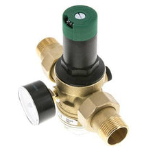 Filter Pressure Reducer Brass R1'' 97 l/min 1.5-6 bar/22-87psi Drinking Water