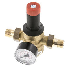 Filter Pressure Reducer Brass R1/2'' 40 l/min 1.5-12 bar/22-174psi Drinking Water