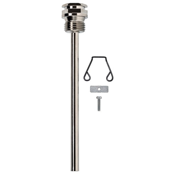 Thermowell Kit Fabricated Brass Nickel-Plated 200 mm G 1/2'' SW22 A-22P-A63