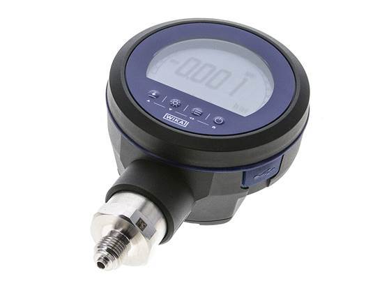 WIKA Digital Pressure Gauge 0..2.5 bar (0..36 psi) G 1/4'' Class 0.5