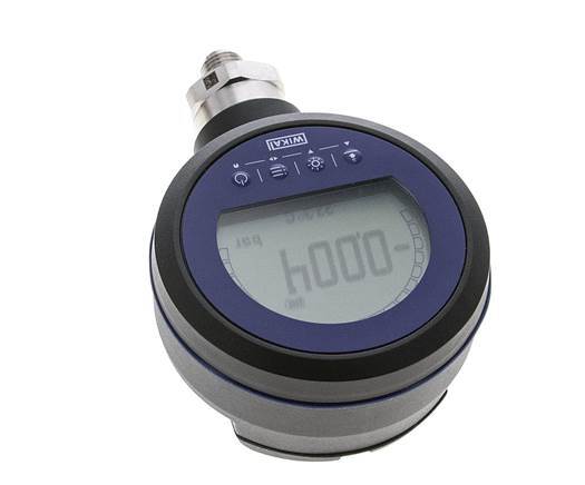 WIKA Digital Pressure Gauge -1..9 bar (-15..131 psi) G 1/2'' Class 0.5