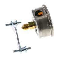 G1/4 Rear Connection Glycerine Pressure Gauge 0 to 10 bar 63mm WIKA