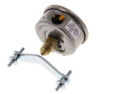 G1/4 Rear Connection Glycerine Pressure Gauge -1 to 0 bar 63mm WIKA