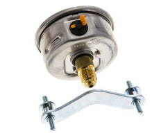 G1/4 Rear Connection Glycerine Pressure Gauge 0 to 4 bar 63mm WIKA