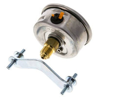G1/4 Rear Connection Glycerine Pressure Gauge 0 to 4 bar 63mm WIKA