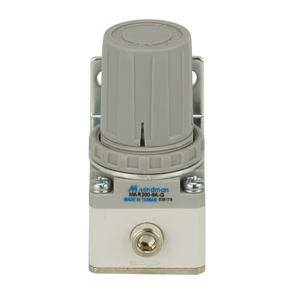 630 l/m G1/8'' Pressure Regulator 0.5-8.5bar Without Pressure Gauge - MAR200