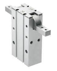 D25 mm 2-Jaw 180 deg Angular Double Acting Pneumatic Gripper Standard Jaws