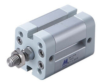 100-30mm Compact Cylinder with Double Rod Male Thread MCJI