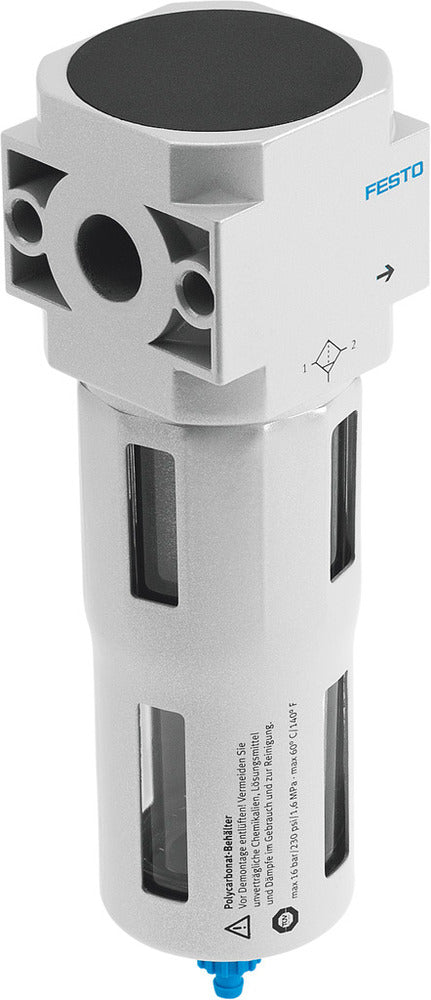 Festo Micro Filter Sub-base 1-16bar 0.01µm Midi - 192564 | Tameson.com
