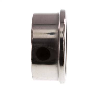 -1..5 Bar (-15..73 psi) Glycerin Pressure Gauge Below Stainless steel/Brass 63 mm Class 1.6