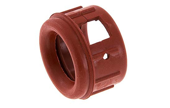 50 mm Red Safety Cap for Pressure Gauge [2 Pieces]
