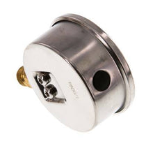 0..160 Bar (0..2321 psi) Glycerin Pressure Gauge Below Stainless steel/Brass 63 mm Class 1.6