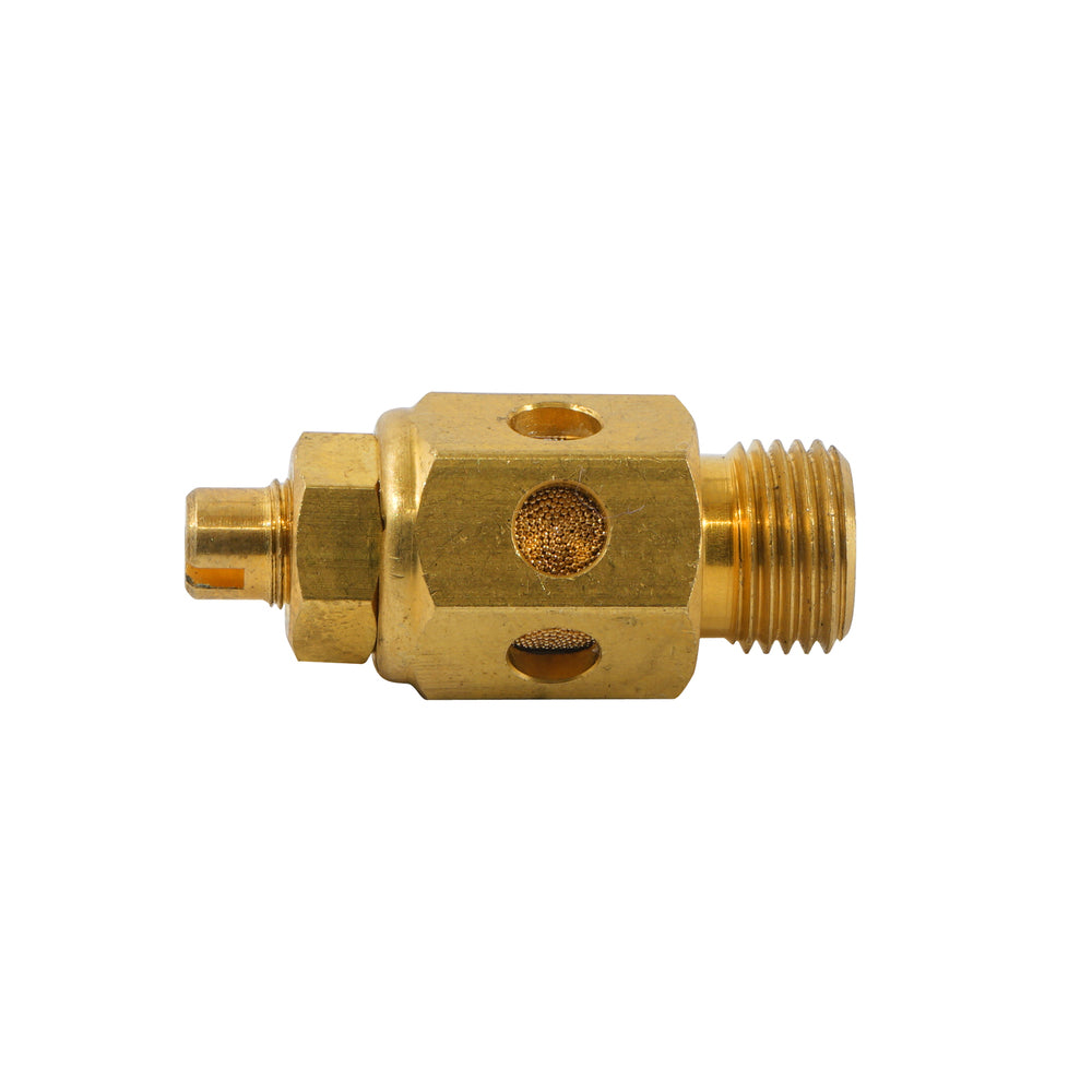 G3/8'' Brass Throttle Valve with Silencer