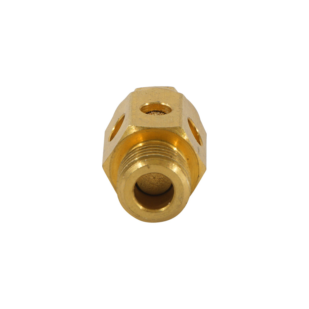 3/8" NPT Brass Throttle Valve with Silencer [50 pieces]