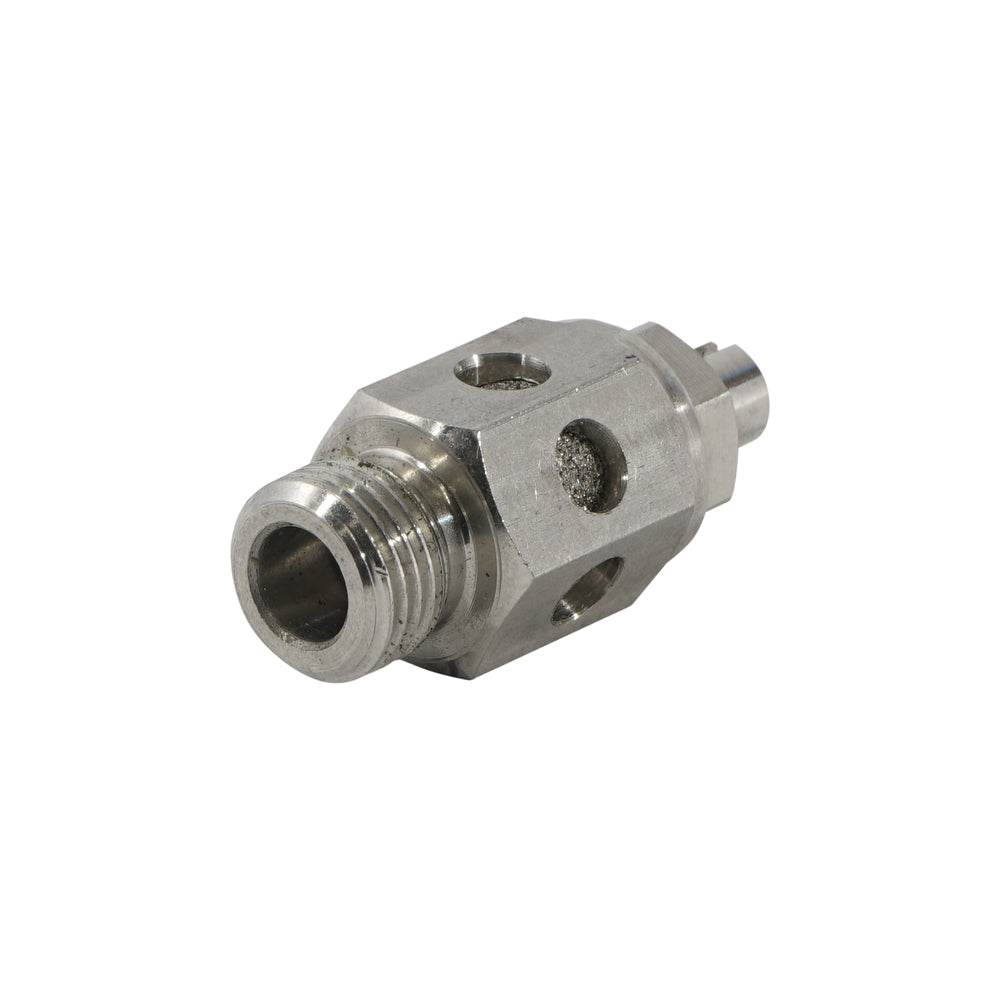 1/2" NPT Stainless Steel Throttle Valve with Silencer [50 pieces]