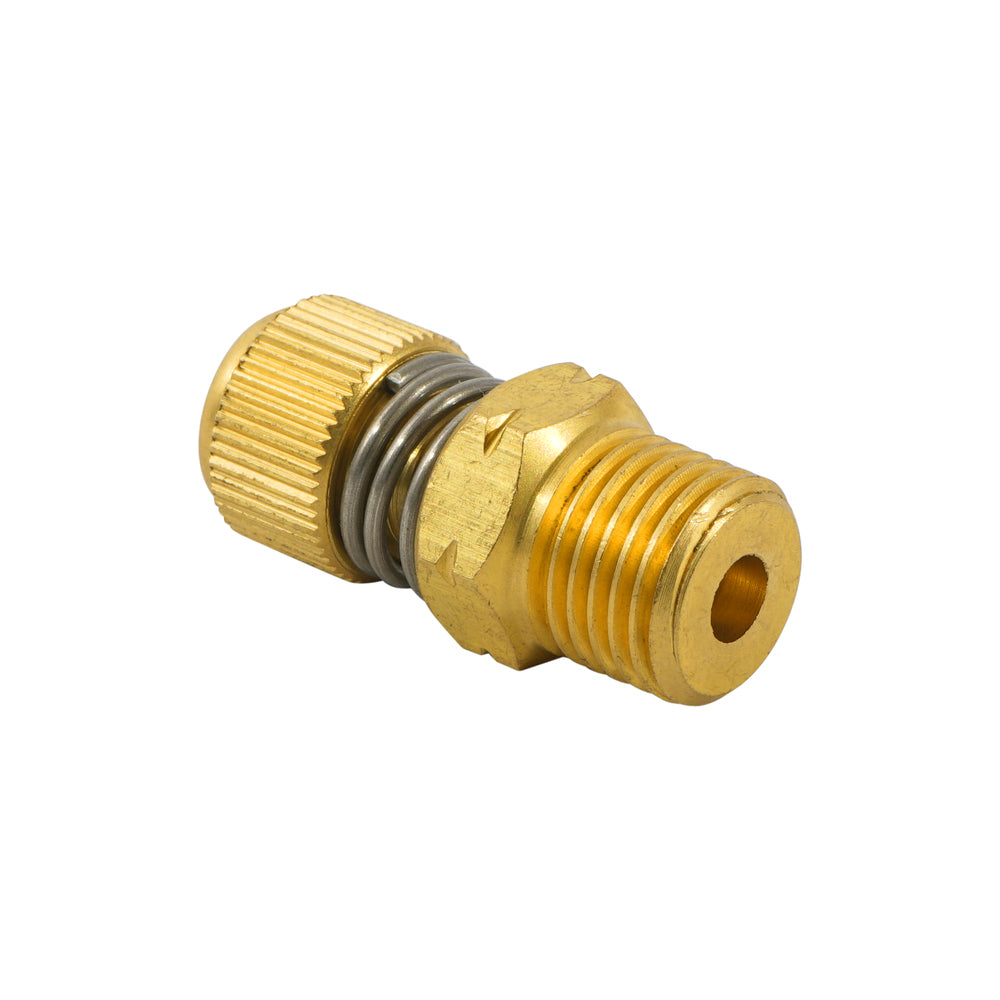 R1/2" Brass Throttle Valve with Silencer Compact
