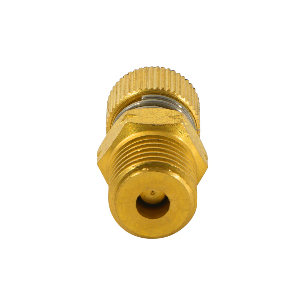 R1/8" Brass Throttle Valve with Silencer Compact