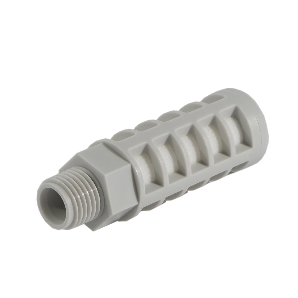 R1/4'' Plastic Silencer White [2 Pieces]