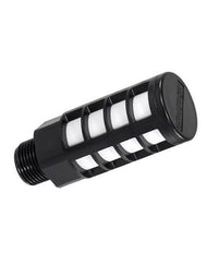 R1/8'' Plastic Silencer Black [5 Pieces]