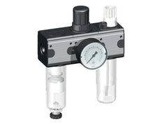 FRL 3-Part G1/4'' 1200 l/min 0.1-3.0bar/1-44psi Semi-Auto Metal Multifix 1