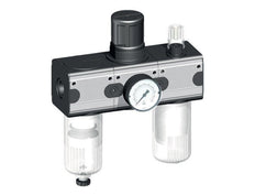 FRL 3-Part G3/4'' 5800 l/min 0.5-10.0bar/7-145psi Auto Polycarbonate Multifix 2