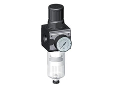 Filter-Regulator G3/4'' 6700 l/min 0.5-16.0bar/7-232psi Semi-Auto Protective Cage Polycarbonate Multifix 2