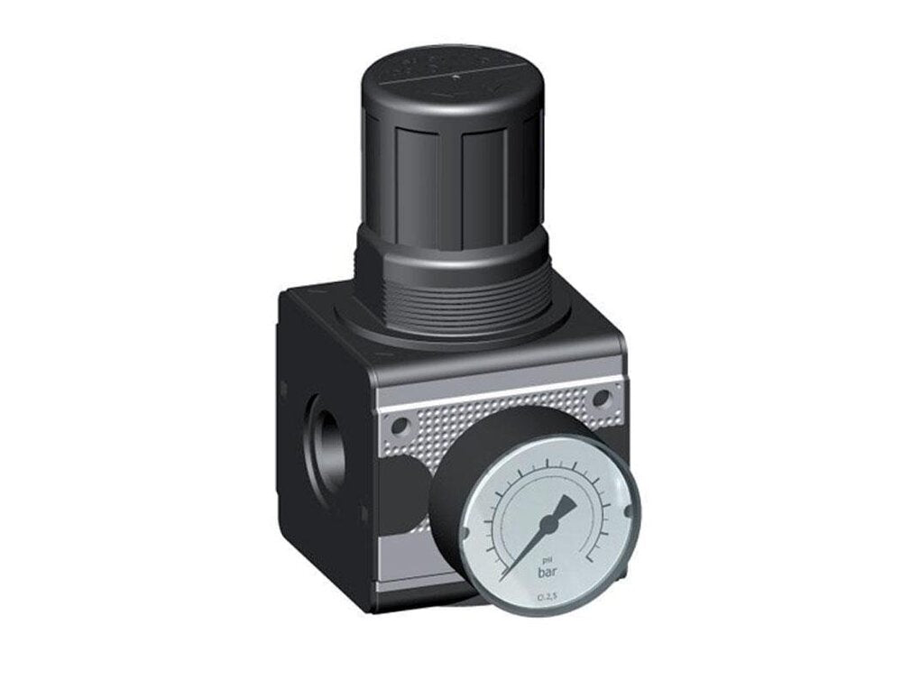 Pressure Regulator G1/2'' 8700 l/min 0.2-6.0bar/3-87psi Zinc Die-Cast Cylinder Lock Multifix 2