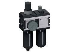 FRL 2-Part G1'' 12000 l/min 0.5-10.0bar/7-145psi Semi-Auto Polycarbonate Multifix 4