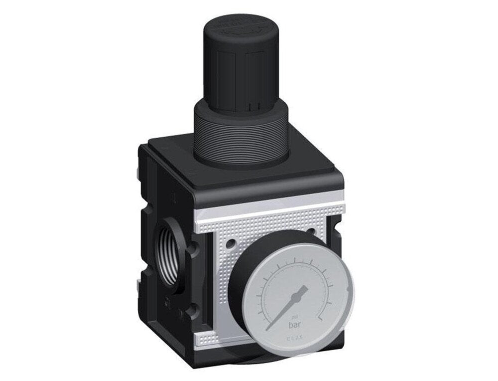 Pressure Regulator G1'' 12000 l/min 0.2-6.0bar/3-87psi Aluminium Multifix 4