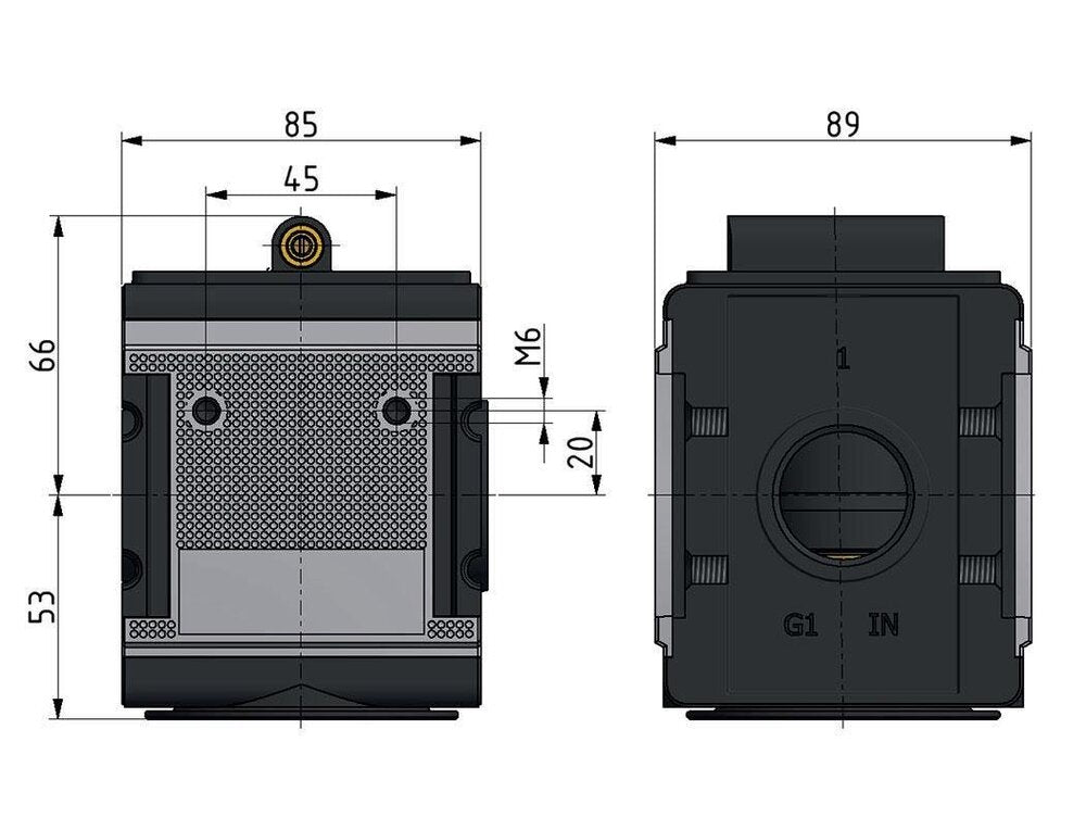 Soft-start Valve G3/4 10000 l/min Multifix 4