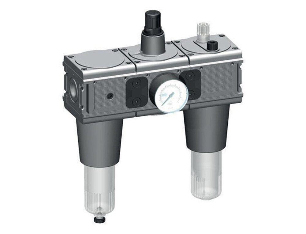 FRL 3-Part G3/4'' 13500 l/min 0.2-6.0bar/3-87psi Semi-Auto Metal Multifix 5