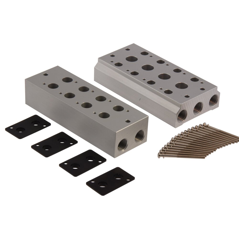 4-Station Manifold MVSC/MVSC1-220 3-Way G1/4''