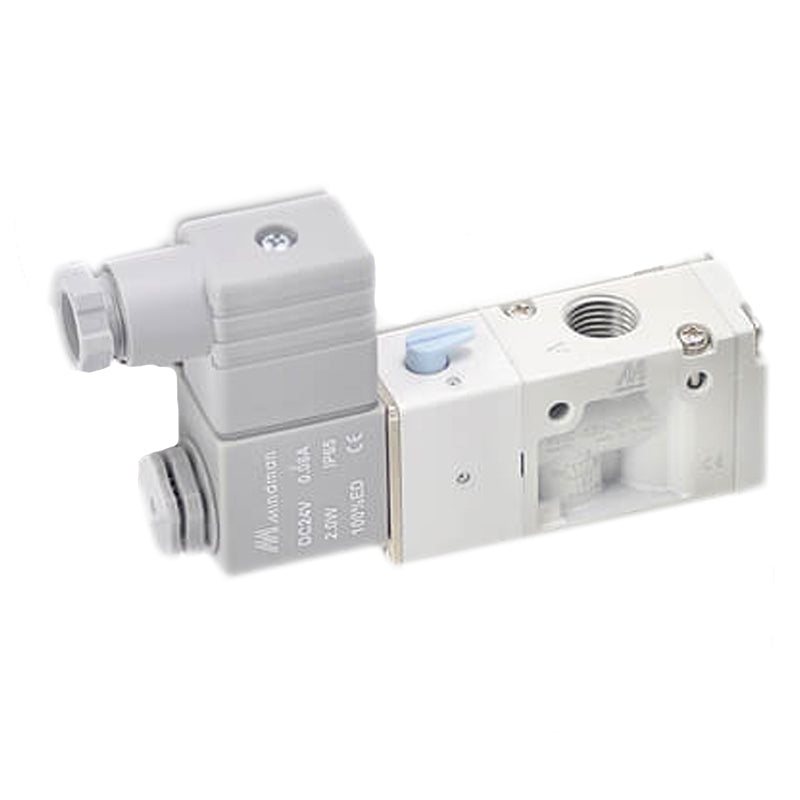 G1/4'' 24V DC 3/2-Way NC Solenoid Valve 2-8bar MVSC