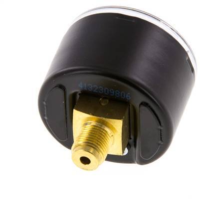 -1..0 Bar (-15..0 psi) Pressure Gauge Rear Steel/Brass 40 mm Class 1.6