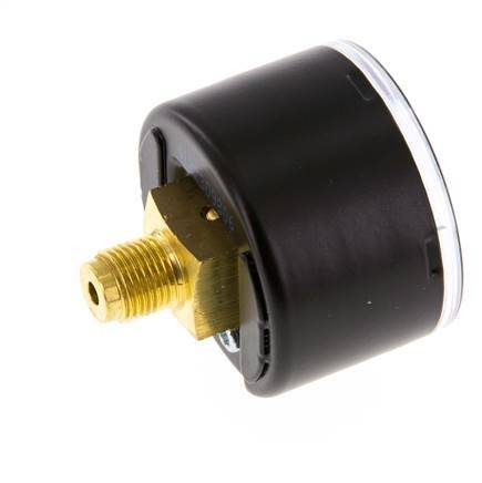 -1..0 Bar (-15..0 psi) Pressure Gauge Rear Steel/Brass 40 mm Class 1.6