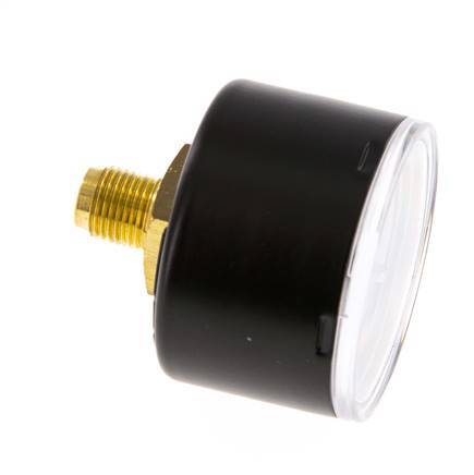 -1..0 Bar (-15..0 psi) Pressure Gauge Rear Steel/Brass 40 mm Class 1.6