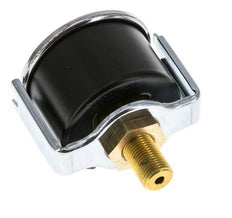 -1..0 Bar (-15..0 psi) Panel Mount Pressure Gauge Steel/Brass 40 mm Class 2.5 (Bracket)