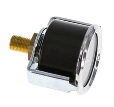 -1..0 Bar (-15..0 psi) Panel Mount Pressure Gauge Steel/Brass 40 mm Class 2.5 (Bracket)