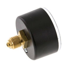 -1..0 Bar (-15..0 psi) Pressure Gauge Rear Plastic/Brass 50 mm Class 2.5