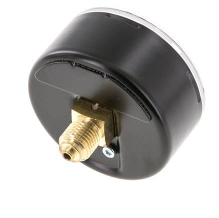 -1..3 Bar (-15..44 psi) Pressure Gauge Rear Steel/Brass 63 mm Class 1.6