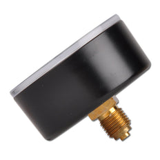 -1..0 Bar (-15..0 psi) Pressure Gauge Rear Steel/Brass 50 mm Class 1.6