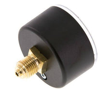 0..0.6 Bar (0..9 psi) Pressure Gauge Rear Plastic/Brass 50 mm Class 2.5