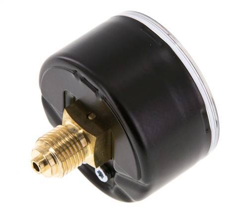 0..0.6 Bar (0..9 psi) Pressure Gauge Rear Steel/Brass 50 mm Class 1.6